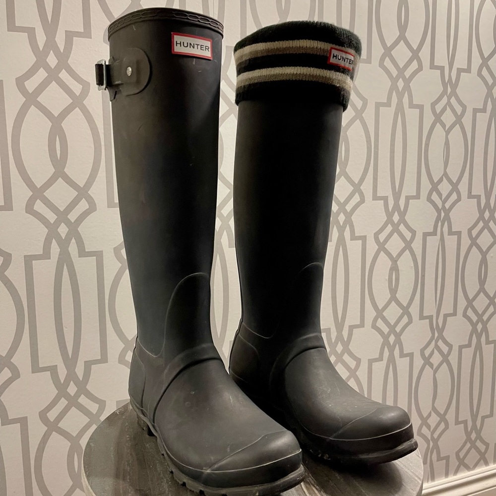 Hunter women’s original tall rain boots